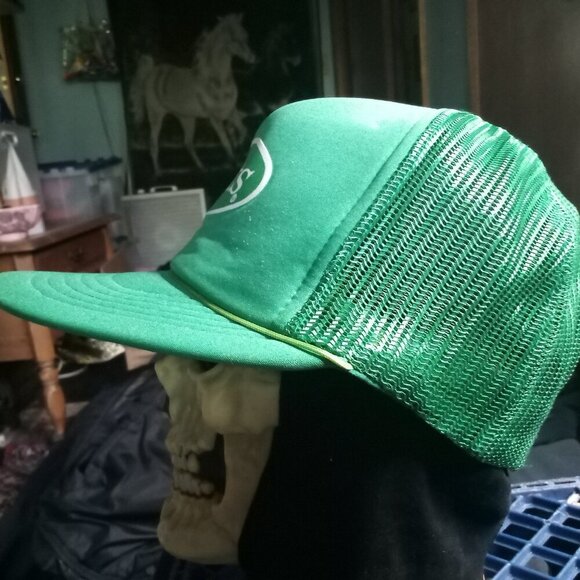 Deadstock Vintage Scotts Rope Snap Trucker Hat Cap - Picture 2 of 7